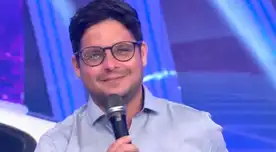 Gian Piero Díaz ensaya para bailar junto a Explosión de Iquitos.