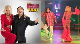 Laura Bozzo y Carlos Bonavides sorprenden al bailar ‘La Chica Yeyé’.