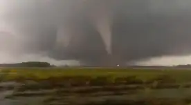 Alerta en Estados Unidos por tornado al sur del país.