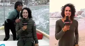 Kina Malpartida regresa a la televisión ahora como reportera. Kina Malpartida regresa a la televisión ahora como reportera.