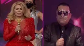 Juan Carlos Orderique acompañaró a Gisela Valcárcel en El artista del año.