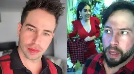 Kevin Blow a días del nacimiento de su hijita.