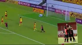 Bernardo Cuesta puso el 1-0 para Melgar sobre Aucas con espectacular gol.