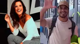 María Pía Copello se mostró emocionada al encontrarse con Ernesto Jiménez en Miami, sin darse cuenta que ya se habían visto en Perú anteriormente.