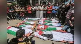 Diez miembros de una familia palestina mueren en el bombardeo israelí a un campo de refugiados