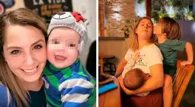 Yiddá Eslava disfruta de su viaje a Punta Sal con su familia.