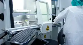 Para el estudio se usó un microscopio crioelectrónico que permite registrar las partes más pequeñas de una estructura, casi hasta los átomos.