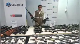 Incautan a más de 1400 armas que podían ser vendidas en el mercado negro.