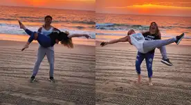 Yiddá Eslava y Julián Zucchi viajaron unos días a Punta Sal, y ella sorprendió al escribirle unas emotivas palabras en redes sociales.