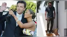 Jennifer Lopez y Ben Affleck fueron fotografiados en mansión de Miami