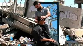 El joven de 30 años ha retomado su trabajo pese a la ruina.