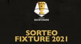 Sorteo fixture de la Copa Bicentenario.