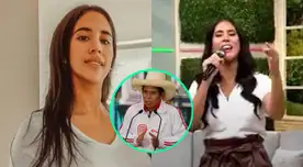Melissa Paredes aprovechó en dar un mensaje en vivo tras el debate presidencial, y le habría mandado un mensaje a Pedro Castillo.