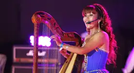 Laurita Pacheco emocionada por la presentación en la final de El Artista del año. Laurita Pacheco emocionada por la presentación en la final de El Artista del año.