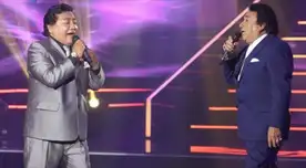 Guiller sorprendió al llegar Yo Soy a apoyar a su imitador peruano, Néstor Cuya, en las galas en vivo, el pasado 31 de agosto del 2016.