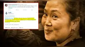 Quedo totalmente claro. RAE responde a usuario tras hablar del 'Quino' de Keiko Fujimori.