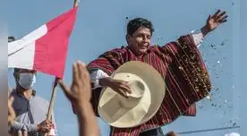 Pedro Castillo quedó en primer lugar con el 50,125% de los votos, según el conteo oficial de la ONPE. Foto: La República