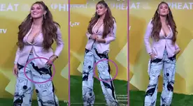 Amy Gutiérrez luce con look inspirado en cultura Chavín y ave representativa peruana.