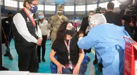 Titular de la PCM fue inoculada en el Coliseo Manuel Bonilla.