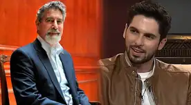 Jason Day le muestra su apoyo a Francisco Sagasti.