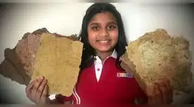 Una niña en la India marcó la diferencia, pero desde su cocina creando un papel a base de los desechos diarios que salen de ese lugar.