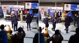¡Lo dejan todo! El Ministro de Salud y la PCM bailaron al término del Vacunatón.