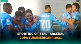Sporting Cristal vs. Arsenal: sigue la transmisión del parido.