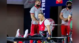 El deportista piurano García logró la medalla de bronce en la Copa del Mundo Bogotá 2021 de Para powerlifting . El deportista piurano García logró la medalla de bronce en la Copa del Mundo Bogotá 2021 de Para powerlifting .