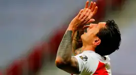 Gianluca Lapadula, delantero de la selección peruana, fue noticia en las redes sociales.