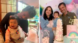 Pancho Cavero dedicó emotivo mensaje a su hija.