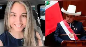 Jessica Tapia criticó la toma de mando de Pedro Castillo.