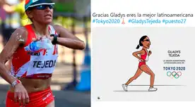 Los usuarios de Twitter no dejaron de elogiar su perseverancia y actitud.