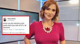 Usuarios hacen recordar a Tatiana Alemán sus antiguos Tuits. Usuarios hacen recordar a Tatiana Alemán sus antiguos Tuits.