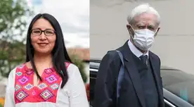 Ruth Luque se pronuncia por la renuncia de Héctor Béjar