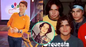 El conductor Bruno Pinasco sorprendió con su look de los años 90, y los cibernautas lo vincularon al recordado grupo de Christian Domínguez. El conductor Bruno Pinasco sorprendió con su look de los años 90, y los cibernautas lo vincularon al recordado grupo de Christian Domínguez.