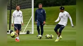 Mbappé pinesa más en su salida y Leo en su debut con el PSG.