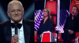 Dúo Pimpinela se emociona al escuchar cantar a participante argentino.