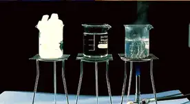 Los estados de la materia.