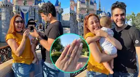 El fotógrafo Sergio Coloma, padre de su hijo Leandro, le pidió la mano a Natalia Salas tras cuatro años de relación, durante su viaje a EE.UU.