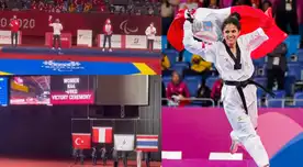 Himno Nacional del Perú se escuchó en Tokio 2020 gracias a Angélica Espinoza.