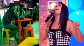 Tula Rodríguez fue ampayado con su expareja Gino Barbieri.