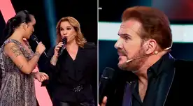 Daniela Darcourt se emociona al cantar con el Dúo Pimpinela.