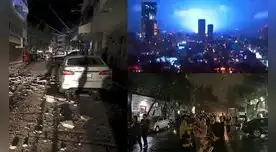 Mira el preciso momento del fuerte sismo de magnitud 7.1.