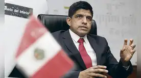 Juan Carrasco, ministro del Interior.