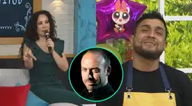 Janet Barboza le dio la bienvenida al cocinero Brandon Altamirano a América Hoy, y otra vez aprovechó en llamarlo el Janet Barboza le dio la bienvenida al cocinero Brandon Altamirano a América Hoy, y otra vez aprovechó en llamarlo el