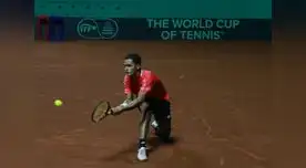 Pablo Varillas tuvo un buen desempeño ante el bosnio Basic y poner la serie 1-1.