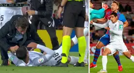 Selección peruana: Luis Abram se lesionó en partido ante Barcelona por La Liga VIDEO