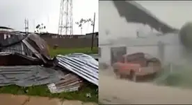 Tingo María: vientos huracanados destrozan viviendas y se llevan techos de calamina [VIDEO]