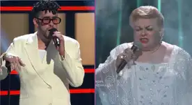 Así fue el hilarante encuentro entre Paquita la del barrio y Bad Bunny en los Billboard 2021 [VIDEO]