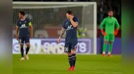 Lionel Messi no estaría en condiciones para jugar ante Manchester  City.